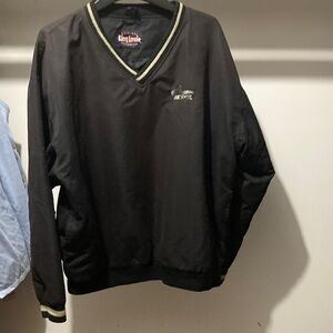 King Louie Black NASCAR Windbreaker Jacket